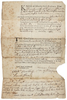 New England Loan Office Bond, 1739