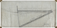 Map Showing Track Layout Yuba City. Retraced August 1910