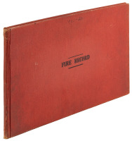 Statistics of Fires in Sacramento, Calif. from January 1, 1921 to December 31st, 1921