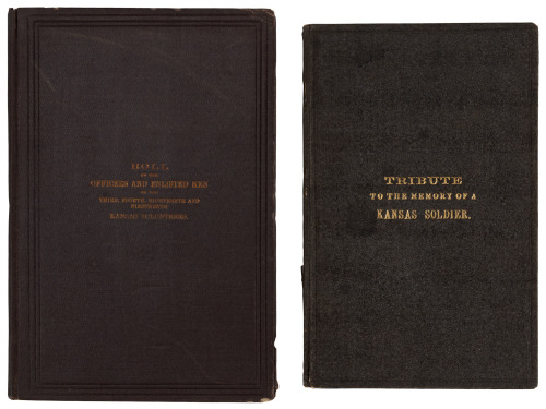 Two volumes on early Kansas regiments