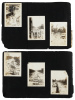 Photograph album documenting the construction of the Piney Creek Bridge
