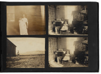 Photograph album circa 1910's - Oklahoma and Montana