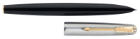 PARKER: Parker 61 Fountain Pen, Black Barrel, Lustraloy Cap * Prototype?