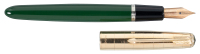 PARKER: Dark Green Aerometric-Filler Fountain Pen, Gold-Filled Cap, Similar to 51, Canadian?