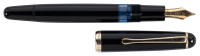 MONTBLANC: No. 344 Black Resin Piston-Filler Fountain Pen