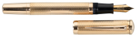 PARKER: Victory (WWII Production) Fountain Pen, 18K Gold Custom Overlay, Brazilian Coat of Arms