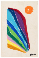 Original crayon painting