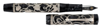 CONWAY STEWART: Wembley Graphite Limited Edition Fountain Pen, Henry Simpole Overlay