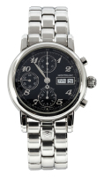 MONTBLANC: Meisterstuck Star Automatic Chronograph Steel Watch, Ref. 7016