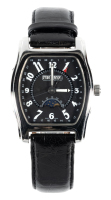 EPOS: Tonneau Moonphase Calendar Automatic Steel Watch