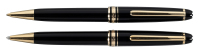 MONTBLANC: Meisterstuck Ballpoint and Propelling Pencil * Lot of Two Instruments