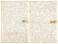 Extensive archive of manuscript letters and drawings by Paul West