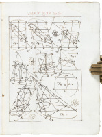 Autograph mathematical manuscript in Latin and Italian entitled De Sectionibus Conicis. Libris Quator