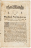 The True Prophecies or Prognostications of Michael Nostradamus, Physician to Henry II, Francis II, and Charles IX, Kings of France, and one of the best Astronomers that ever were. A Work full of Curiosity and Learning - 5