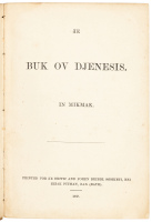 [Th]e Buk ov Djenesis