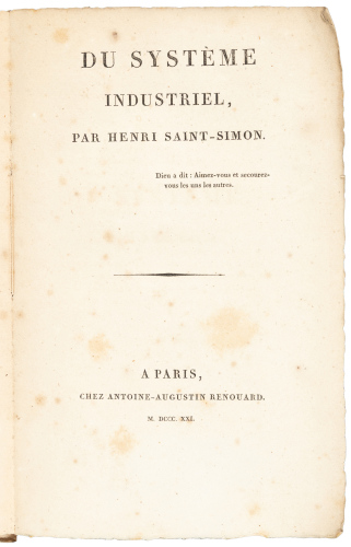 Du syst&egrave;me industriel