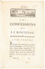 Les Confessions de J. J. Rousseau, Suivies des Reveries du Promeneur Solitarie - 3