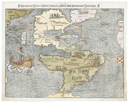 Die Neuwen Inseln / so hinder Hispanien gegen Orient bey dem land India lingen.