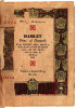 Hamlet, Prince of Denmark: A New Bibliophile Edition Printed on Sheets of Pure Cork With the Spanish Version and With Illustrations in colour By Anthony Sal&oacute; - 2