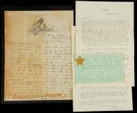 3 letters written by B.M. Bower, 1918-1929