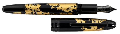 MONTBLANC: Calligraphy Gold Leaf Meisterstuck Solitaire LeGrand Special Edition Fountain Pen, Flexible Nib