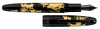MONTBLANC: Calligraphy Gold Leaf Meisterstuck Solitaire LeGrand Special Edition Fountain Pen, Flexible Nib
