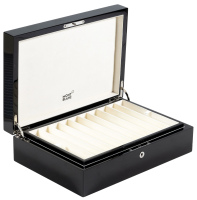 MONTBLANC: Lacquered Wood Pen Display Box * Holds 20 Pens
