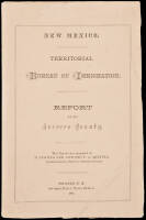 New Mexico Territorial Bureau of Immigration: Report as to Socorro County