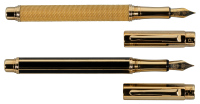 CARAN D'ACHE: Varius China Black [and] Ivanhoe Fountain Pens * Lot of Four
