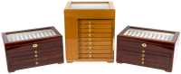 Pen Storage Boxes, Various Sizes * Lot of Four