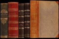 Five bound volumes of lady's magazines with fashion plates
