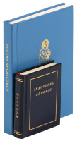 Two Miniature Books Bound by Bela Blau