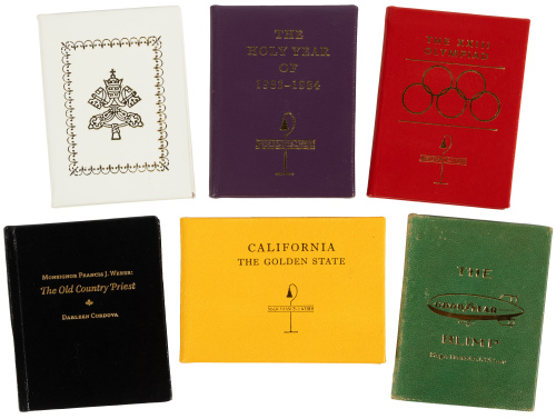 Six Miniature Books from Msgr. Francis J. Weber