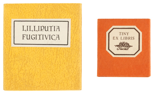 Two Books about Books from REM Miniatures