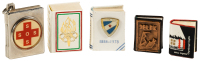 Five Hungarian Microminiature Books
