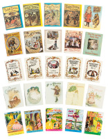 Five Miniature Book Dollhouse sets
