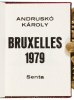 Seven Miniature Books by or about Andrusko Karoly - 2