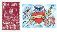 Two Steve Earle posters 1998