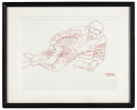 Original sketch of Neal Cassady