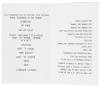 Charles Bukowski's Memorial Service ephemera - 3