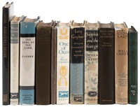 Shelf of Willa Cather