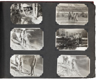 Photograph album of U.S. soldier in Kolkata during World War II