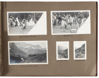 Photograph album of Western travels
