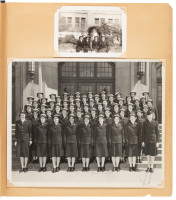 Scrapbook of Annelle Hutton, volunteer nurse in the Navy