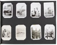 Photograph album of U.S. aircraft carrier in the Mediterranean