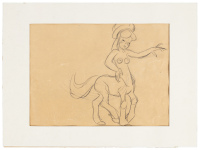 Fantasia "Centaurette" animation drawing