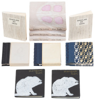 Ten miniature volumes from Square-Rigger Press, Stone-Inge Books, Stone Street Press and Swamp Press