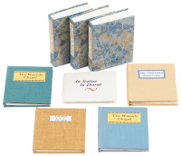 Eight miniature volumes from The Whippoorwill Press