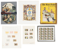 Collection of illustrations by Arthur Szyk including his Liberia postage stamps