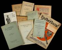 Approximately 200 pamphlets on World War I